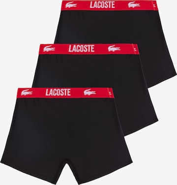 LACOSTE Boxer shorts in Black: front