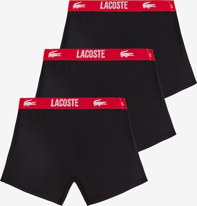 LACOSTE Boxer shorts in Blood red / Black / White, Item view