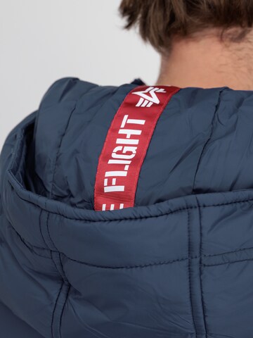 ALPHA INDUSTRIES Funkčná bunda - Modrá