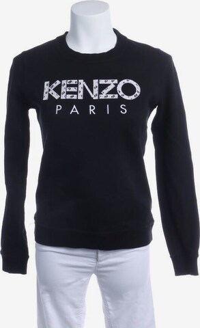KENZO Sweatshirt & Zip-Up Hoodie in M in Black: front
