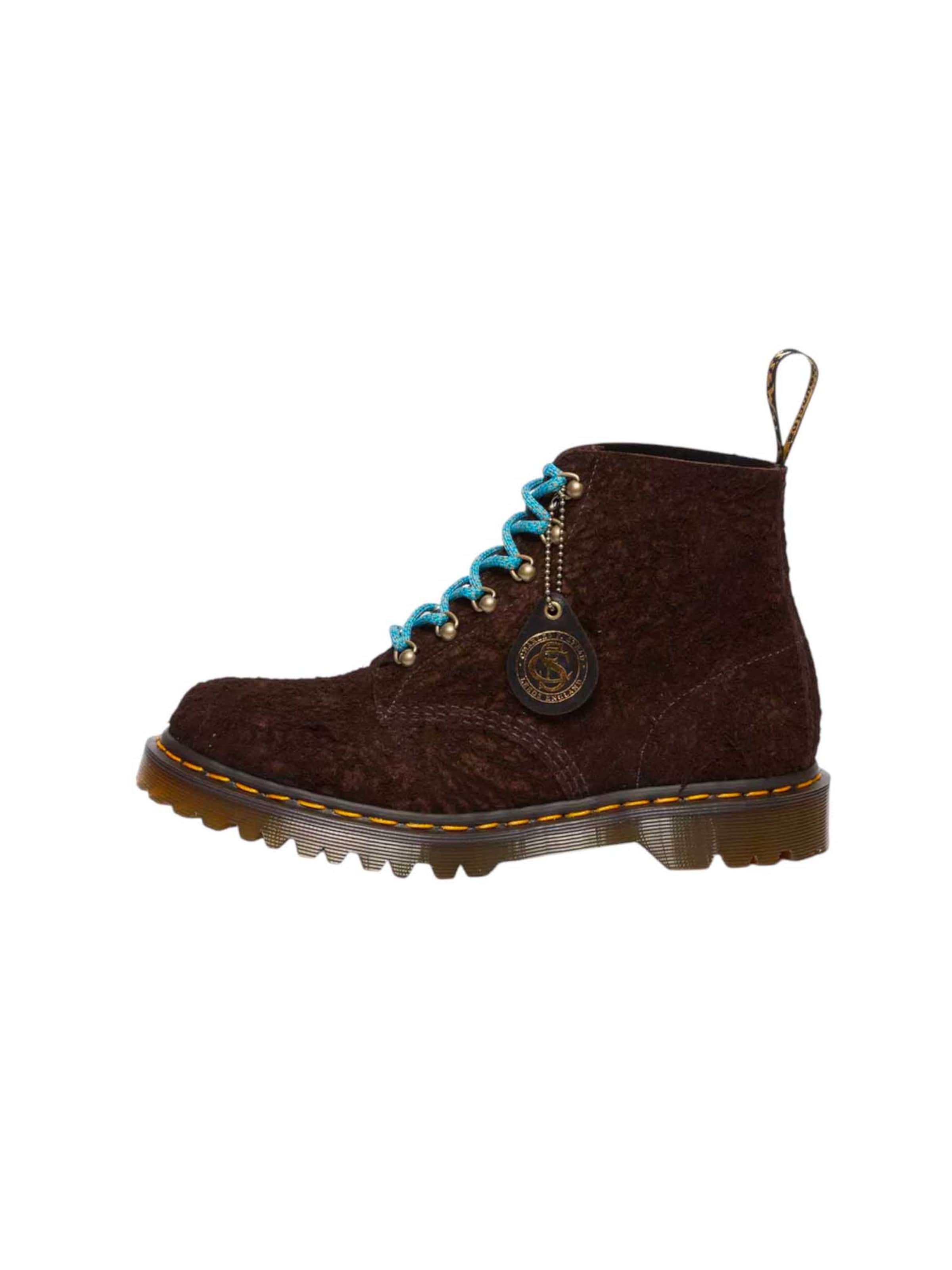 Boots stringati Dr. Martens di colore marrone scuro, Visualizzazione prodotti