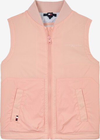 TOMMY HILFIGER - Colete em rosa: frente