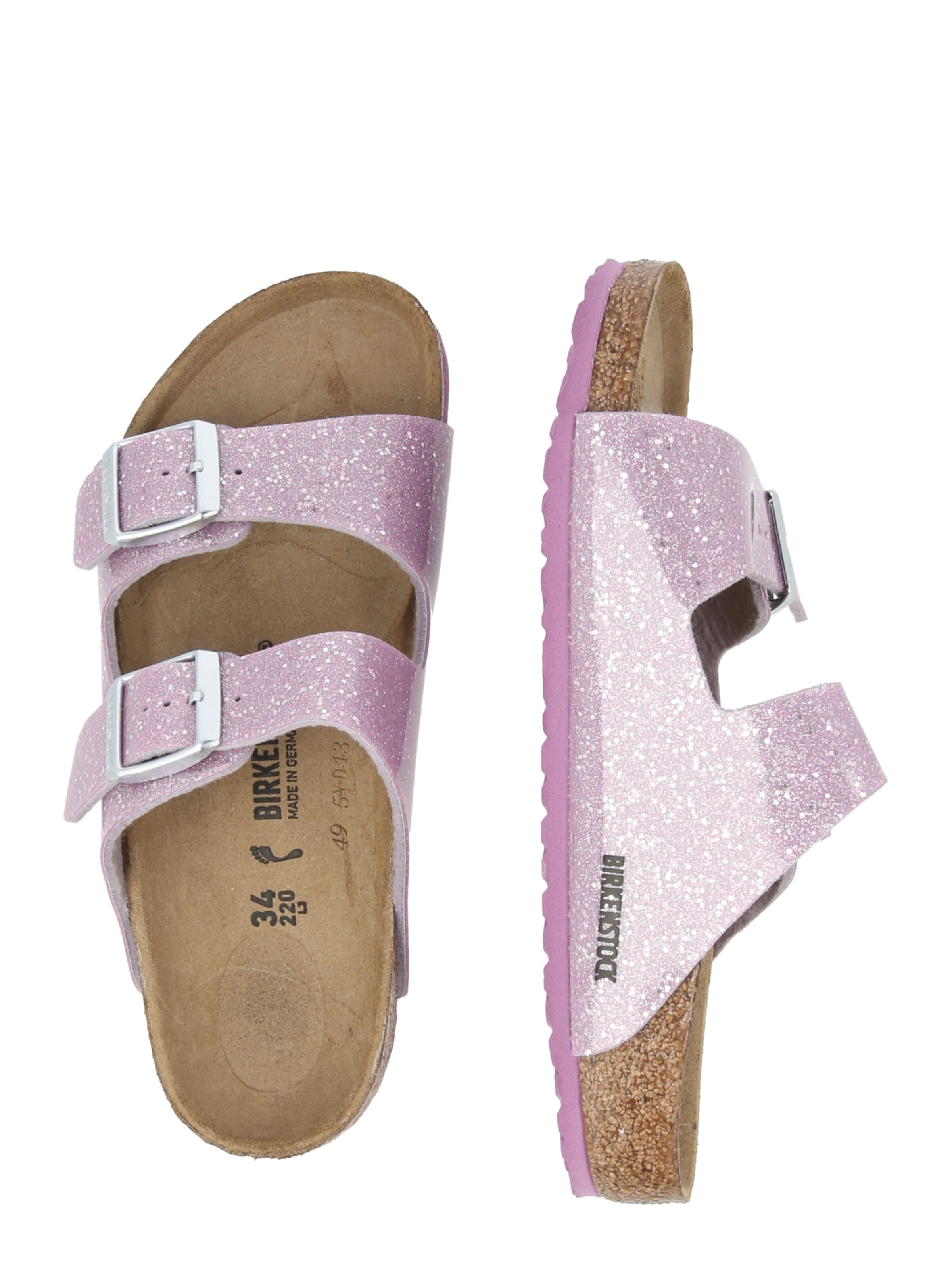 BIRKENSTOCK Sandály 'Arizona' – fialová