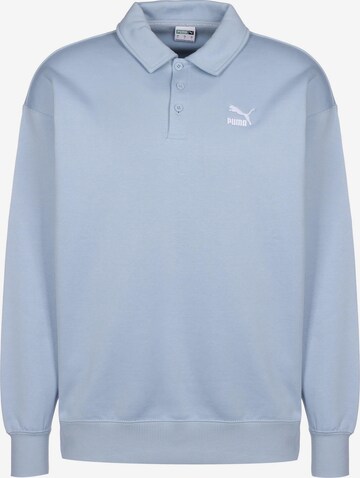 PUMA Sweatshirt 'Classics' in Blauw: voorkant