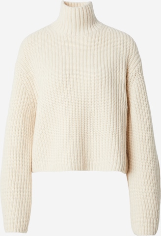 & Other Stories Sweter w kolorze biały: przód