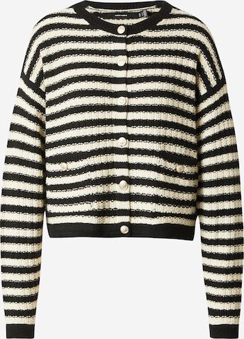 Cardigan 'VMHarper' VERO MODA en beige : devant