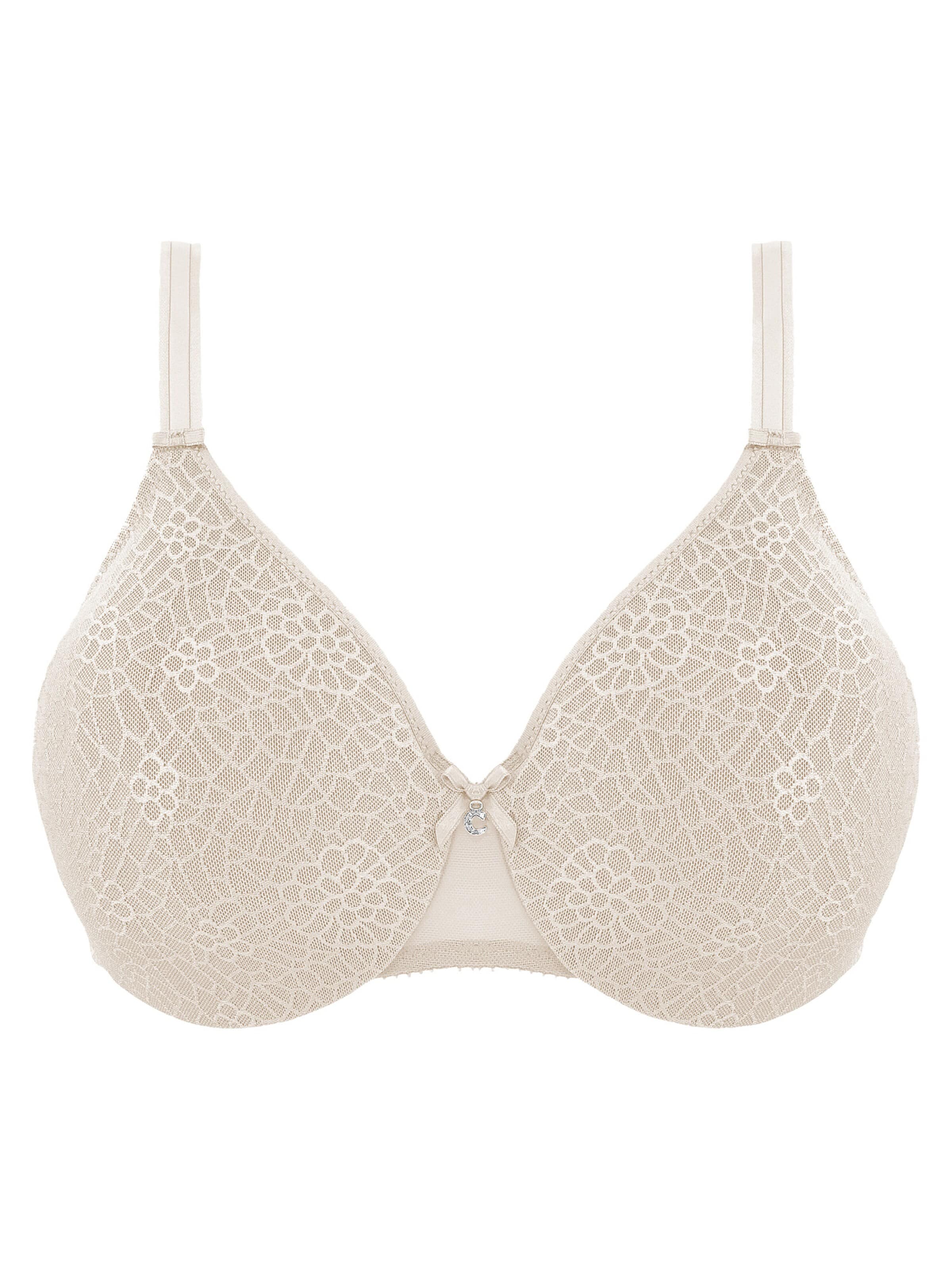 Chantelle Minimiser Minimizer 'Magnifique' in Beige: front