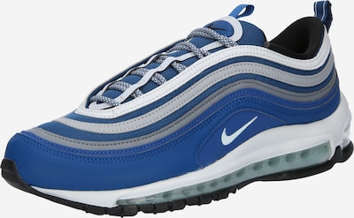 Nike Sportswear Zemie brīvā laika apavi 'Air Max 97', krāsa - zils / pelēks / gaiši pelēks / balts, Preces skats