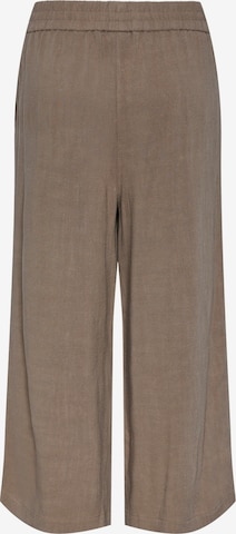 PIECES Loose fit Pants 'Vinsty' in Brown