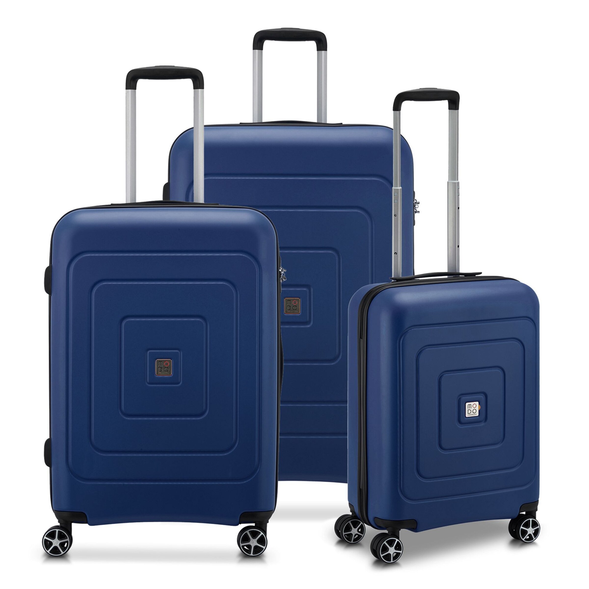 MODO by Roncato Suitcase Set in Blue: front