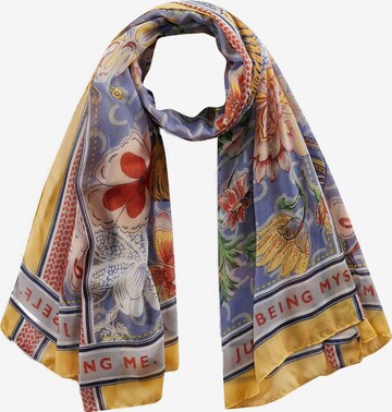 CODELLO Scarf in Blue: front