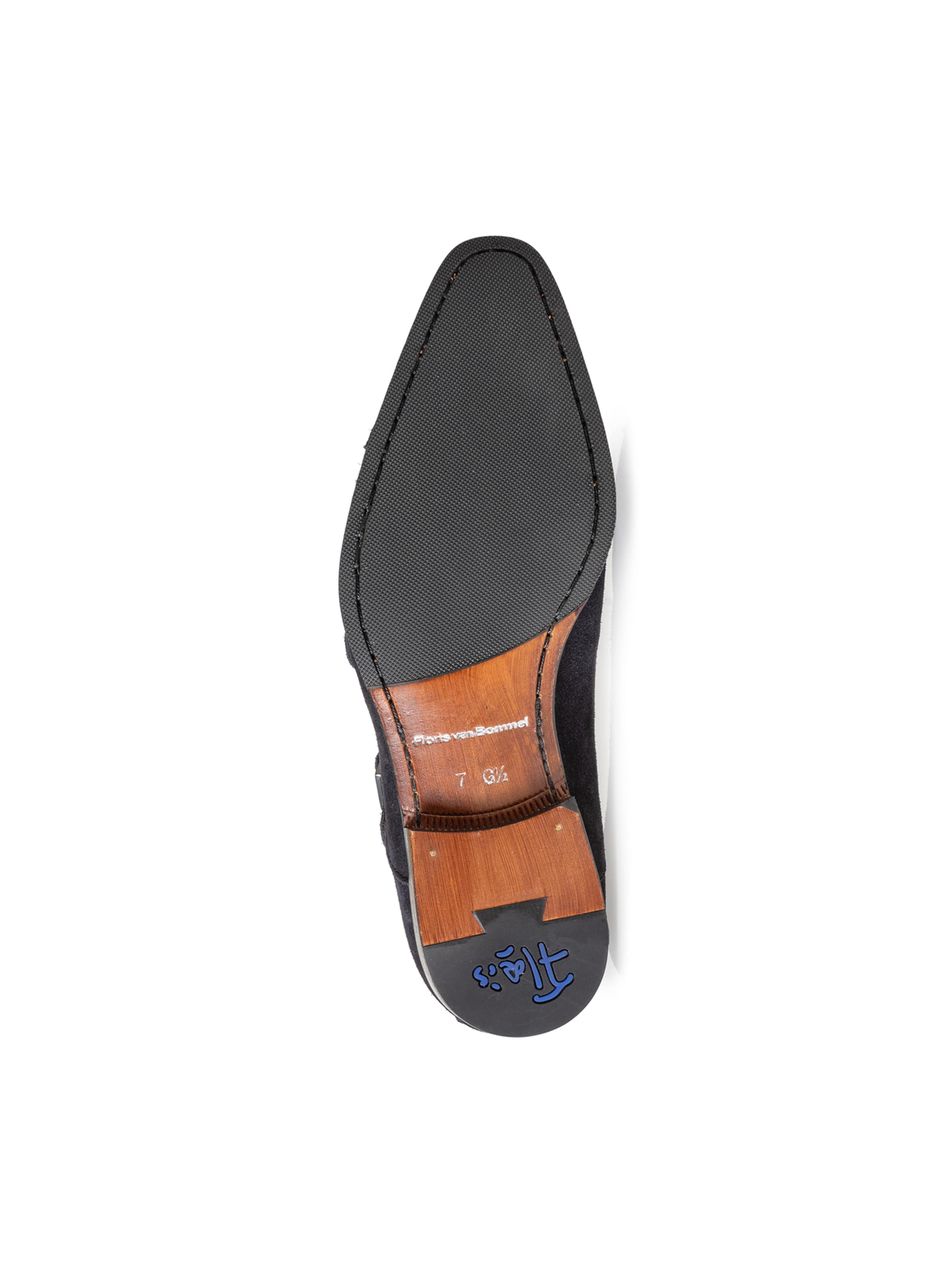 Floris van Bommel Classic Flats 'Gilli 04' in Blue