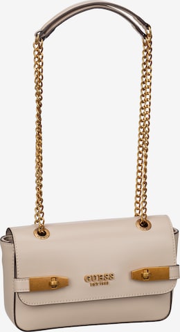 Sac à bandoulière 'Zadie' GUESS en beige : devant