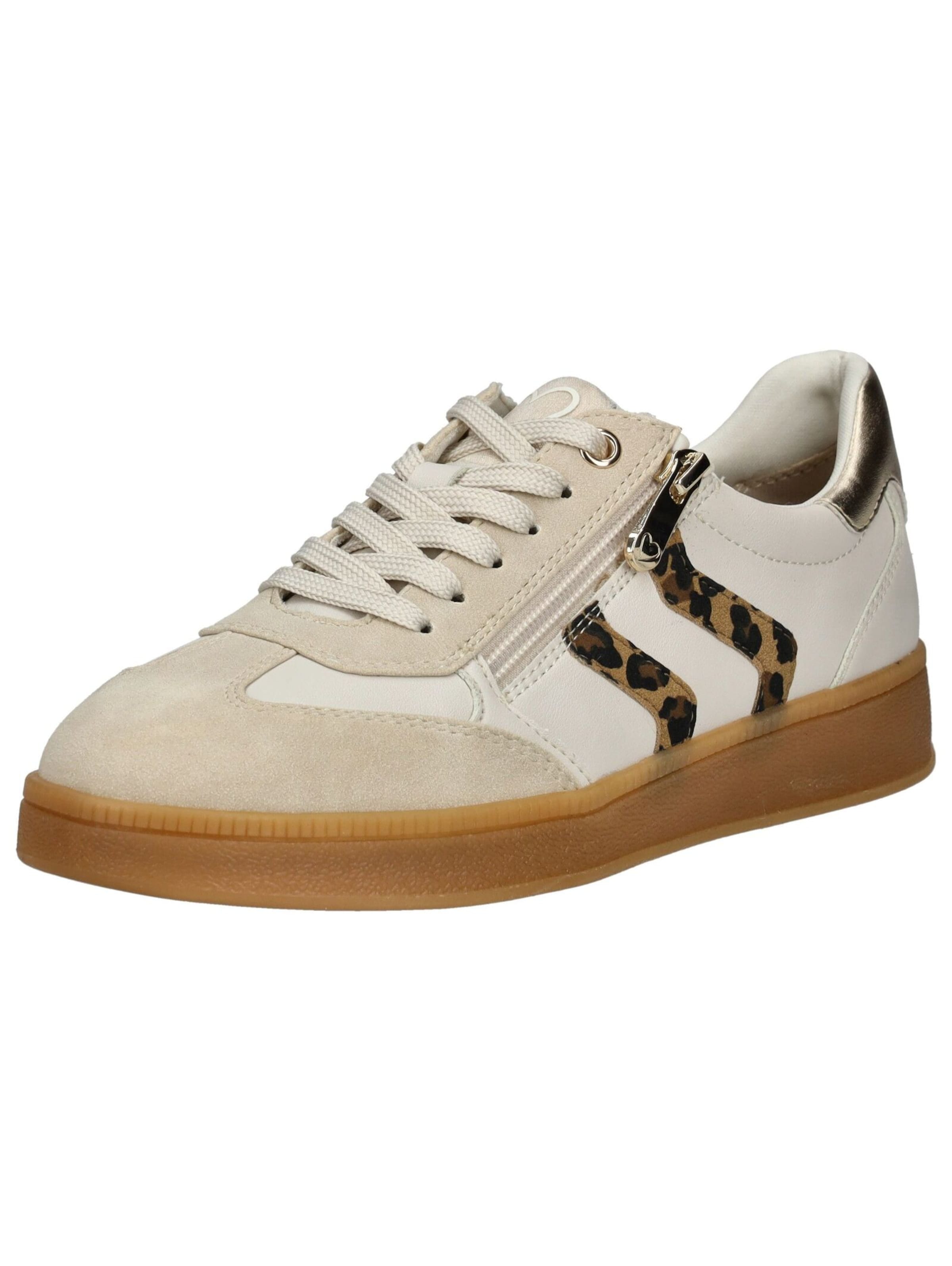 MARCO TOZZI Sneakers laag in Beige: voorkant