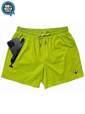 Garados Swim Board Shorts '100% waterproof bag' in Green: front