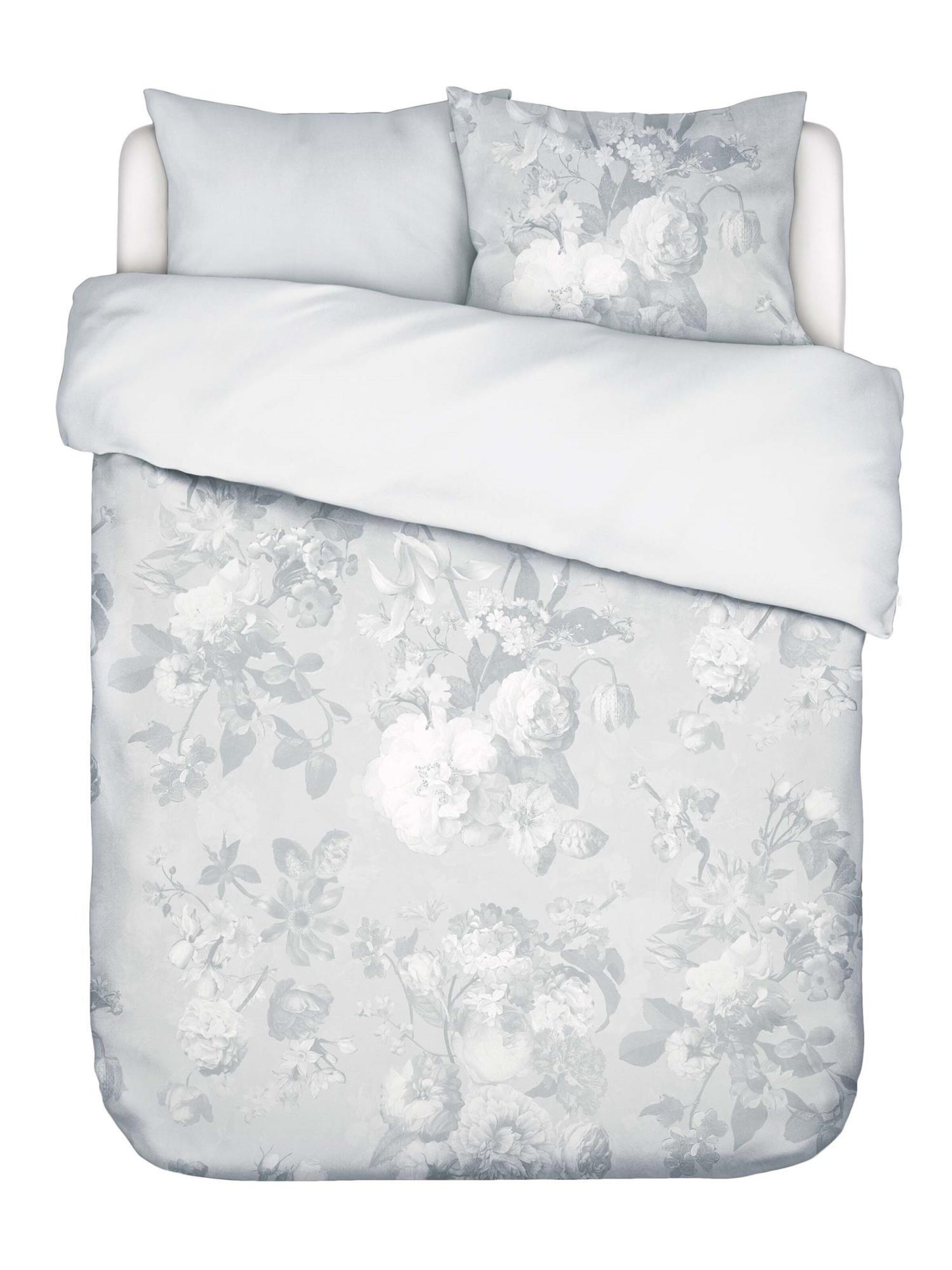 ESSENZA Duvet Cover 'Floor' in Blue