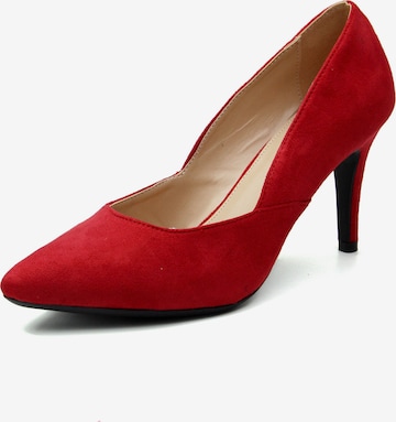 Celena Pumps 'Carlotta' in Rood: voorkant