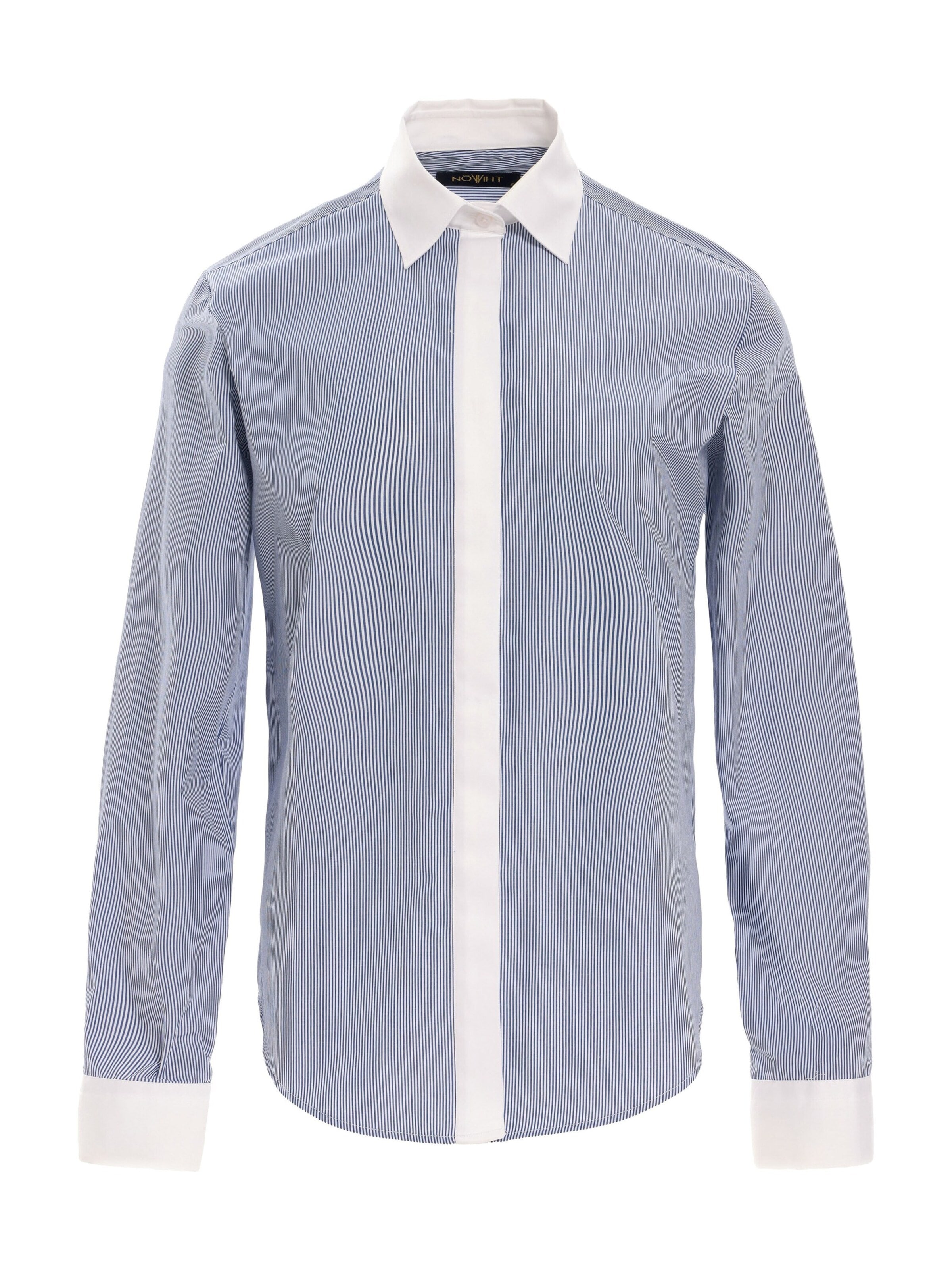 Camicia da donna 'Hortense' di NOWIHT in blu: frontale
