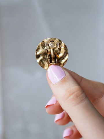 Sergio Engel Earrings 'Flow Ohrclip 01' in Gold