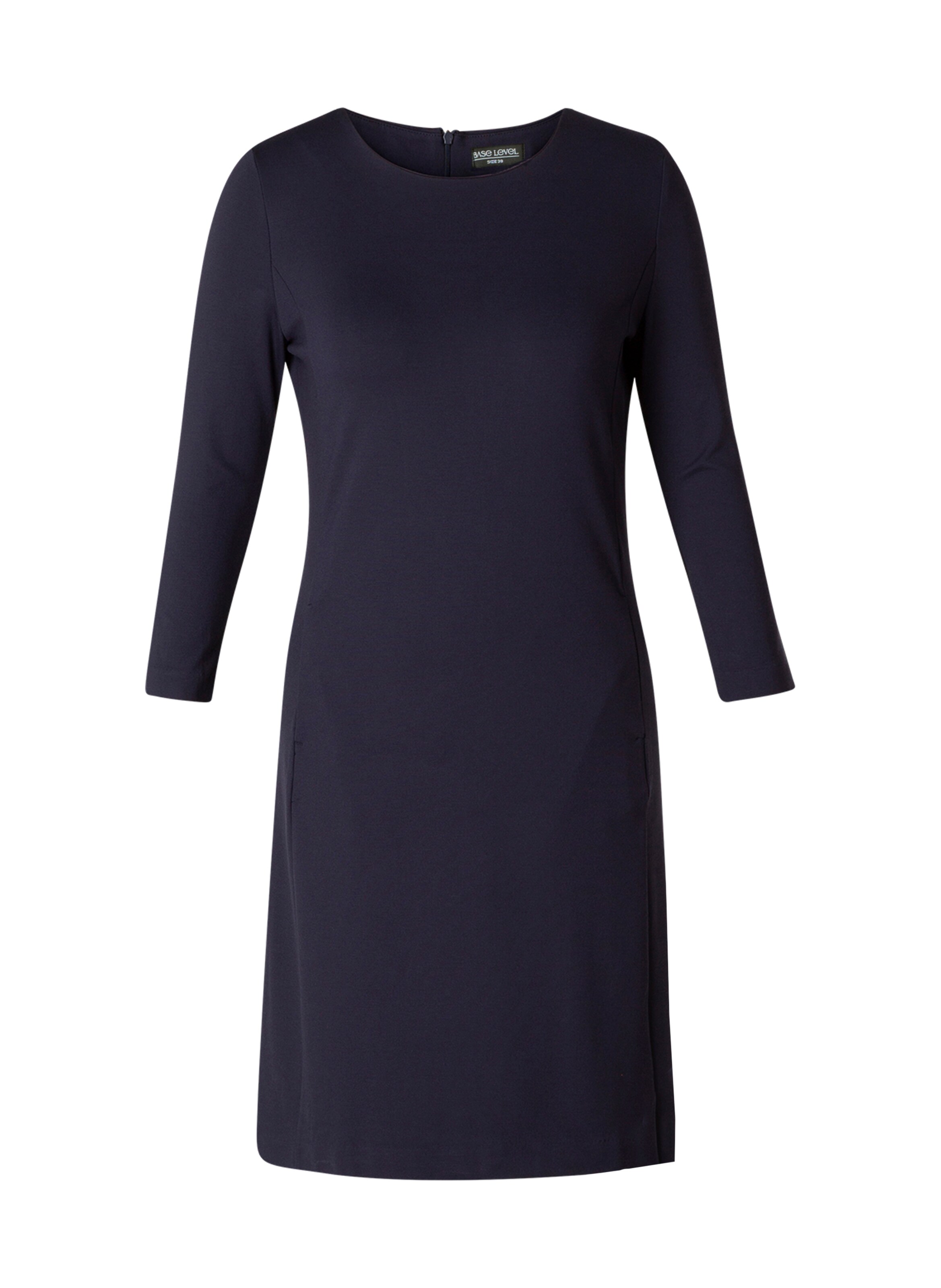 BASE LEVEL CURVY Dress 'Addy' in Blue: front