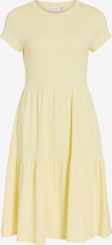 Robe 'Vihollie' VILA en jaune : devant