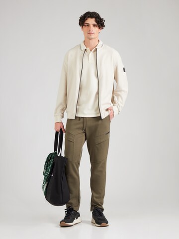 balta JACK & JONES Marškinėliai 'JJEAUSTIN'