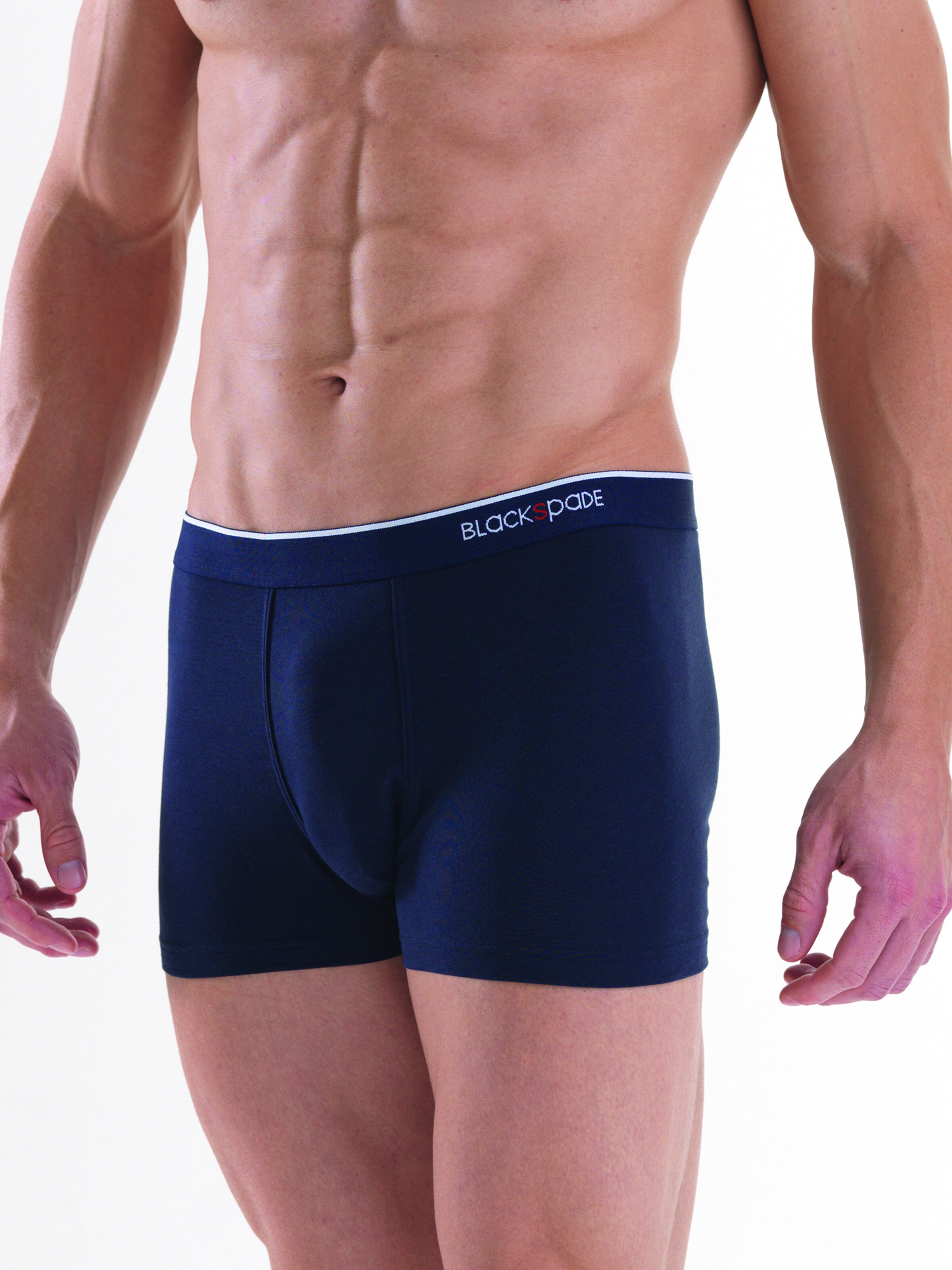 Blackspade - Calzoncillo boxer ' Stripes ' en azul