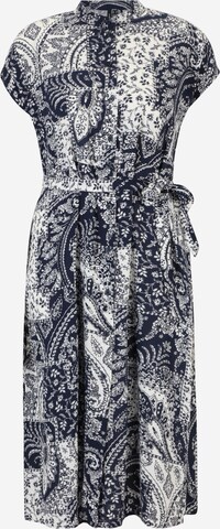 Vero Moda Tall Платье-рубашка 'EBBA ANNA' в Синий: спереди