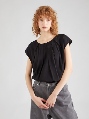 s.Oliver BLACK LABEL Blouse in Zwart: voorkant