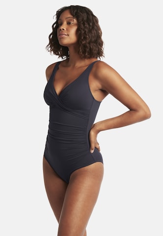 SEA LEVEL Triangel Badeanzug 'Essentials Edit' in Blau