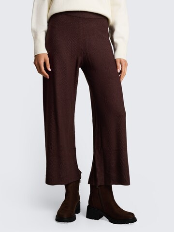 TOM TAILOR Loosefit Hose in Braun: Vorderseite