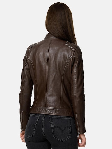 Tazzio Between-Season Jacket 'F521' in Brown