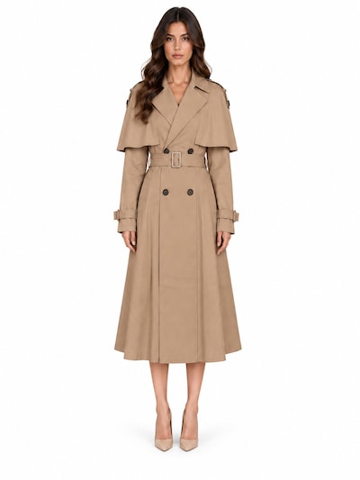 Cielie Between-seasons coat 'Kirana' in S in Beige, Item view