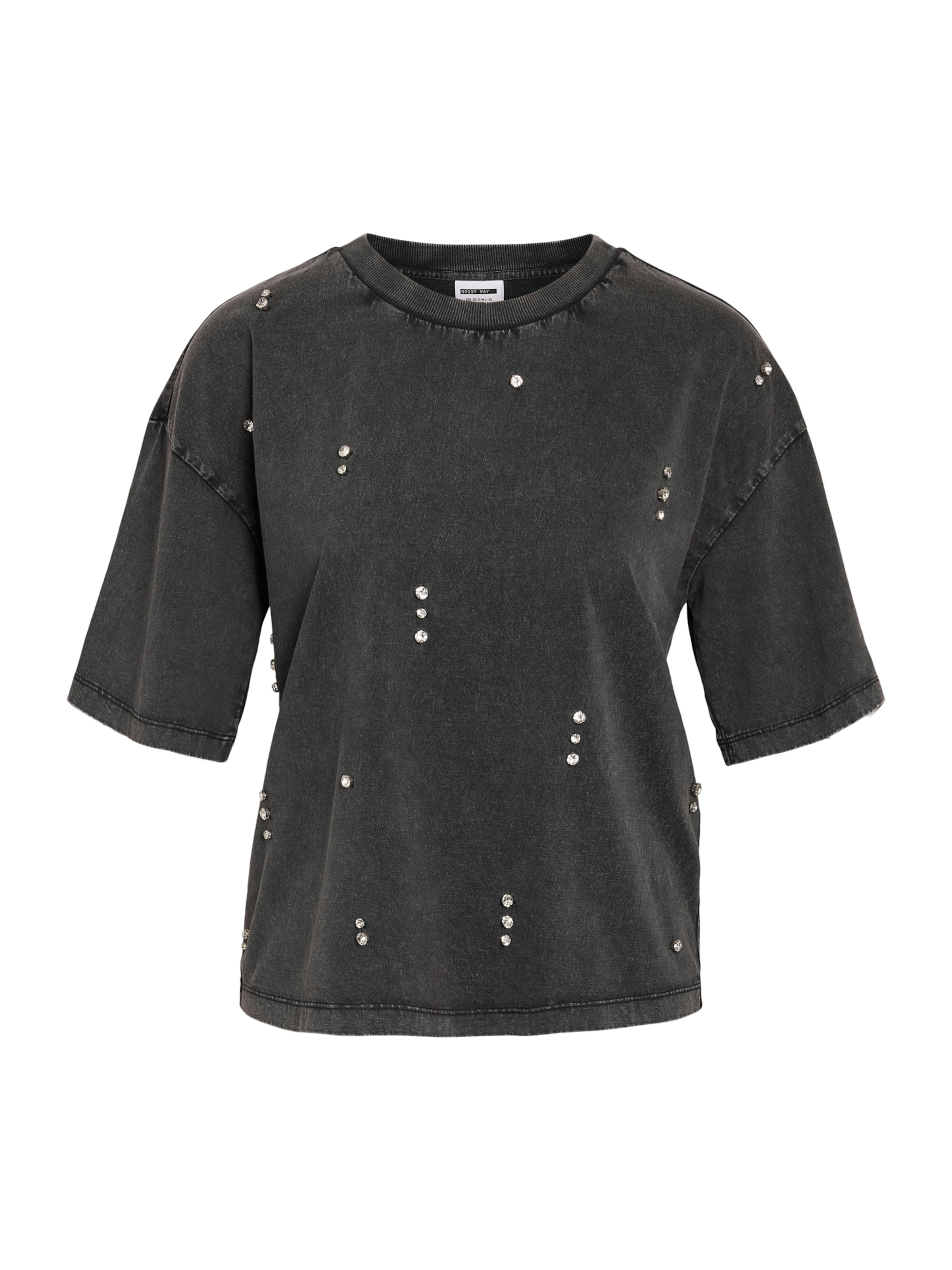 pelēks Noisy May Curve T-Krekls 'NMRIRI': no priekšpuses