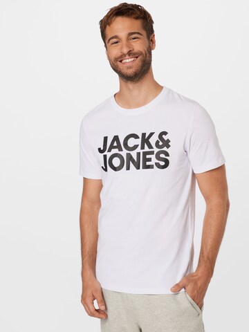 Maglietta di JACK & JONES in bianco: frontale
