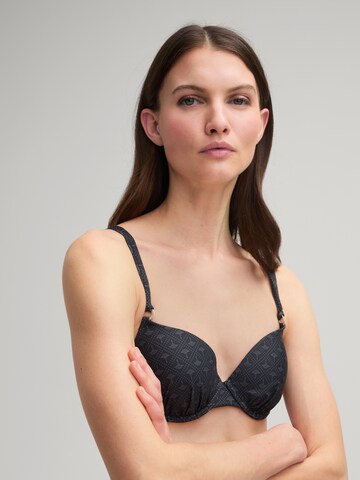 JOOP! T-shirt Bikini top in Black