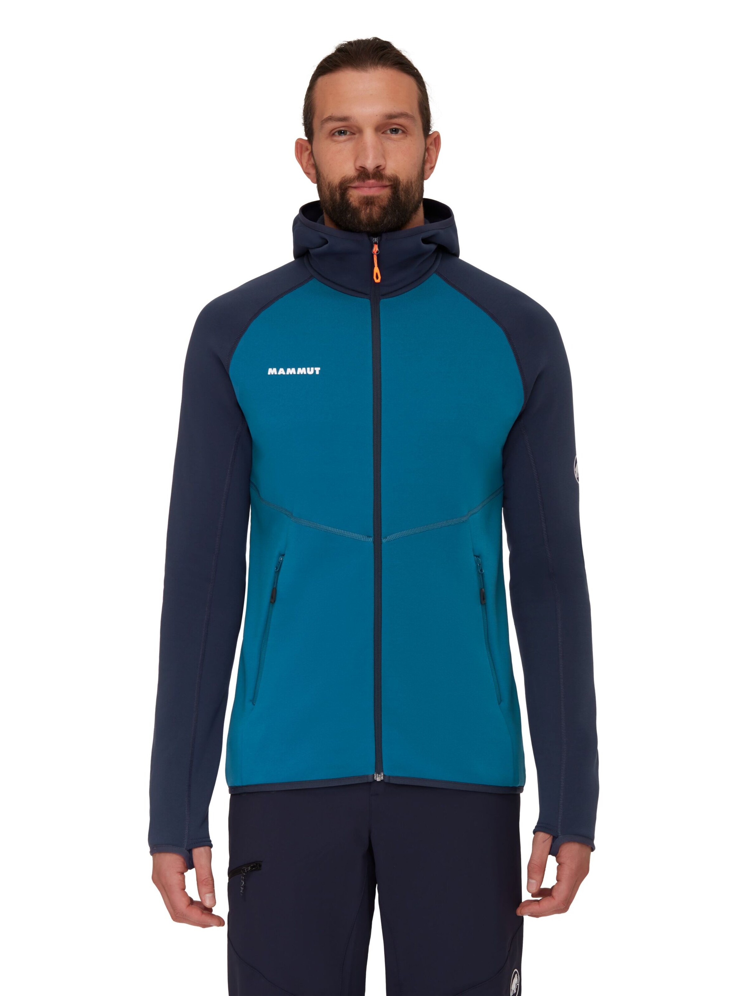 MAMMUT Jacke in Blau: Vorderseite