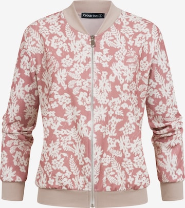Giacca di mezza stagione di Cloud5ive in rosa: frontale