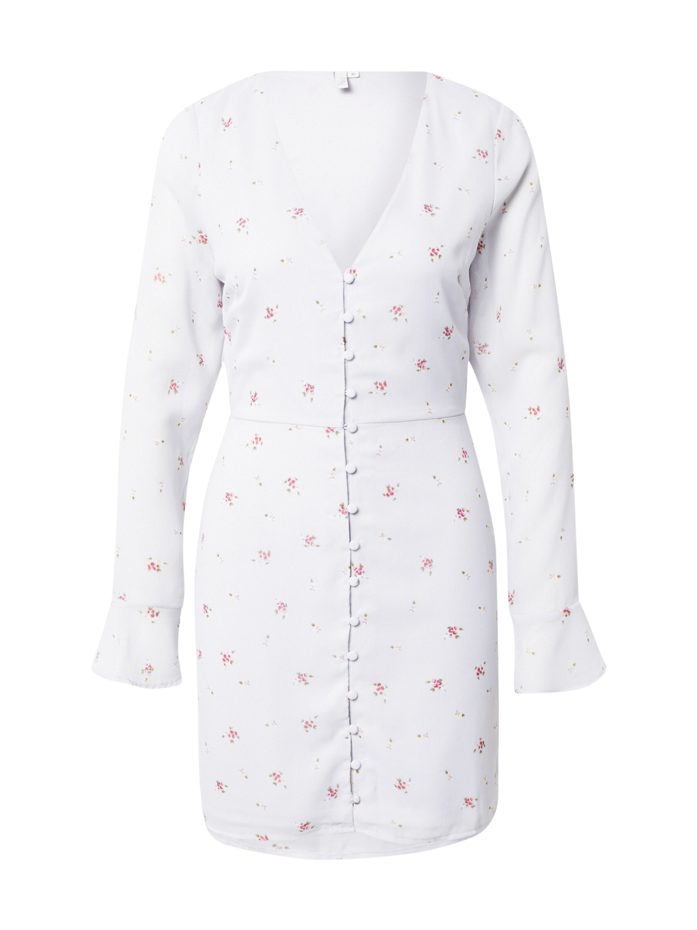 NLY by NellyKošulja haljina - bijela boja: prednji dio