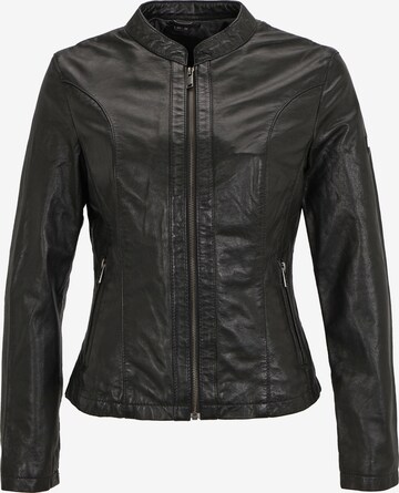 H.I.S Between-Season Jacket in Black: front