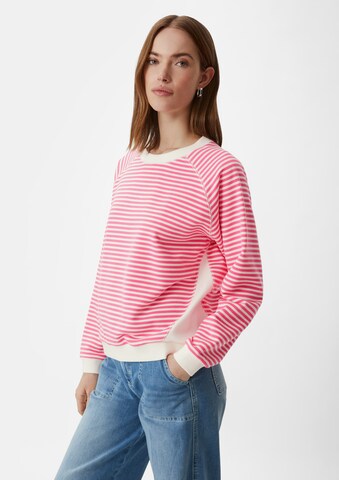 comma casual identity Sweatshirt i rosa: framsida