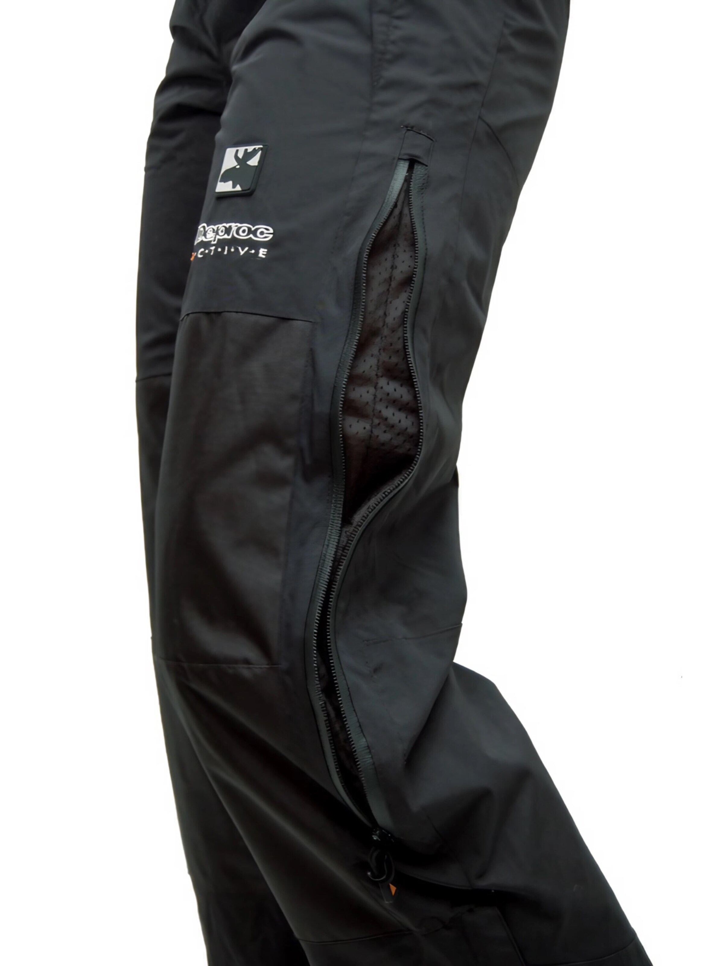 regular Pantaloni funzionali 'SPITZBERGEN MEN II' di deproc in nero