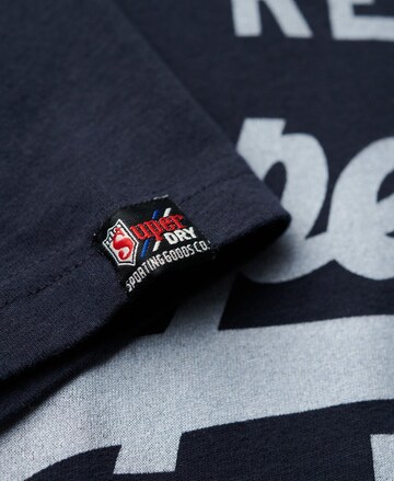 Superdry T-Shirt in Blau