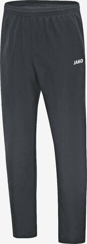 JAKO Loose fit Workout Pants 'Classico' in Grey: front