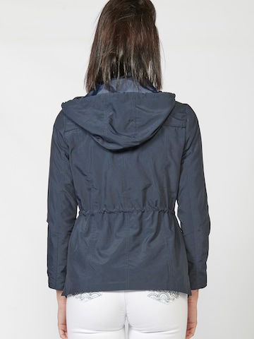 KOROSHI Between-seasons parka in Blue