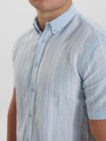 Dxnmxrk Shirt 'DXCooper' in Blauw