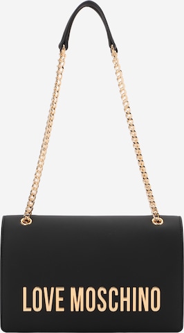 juoda Love Moschino Rankinė ant peties: priekis