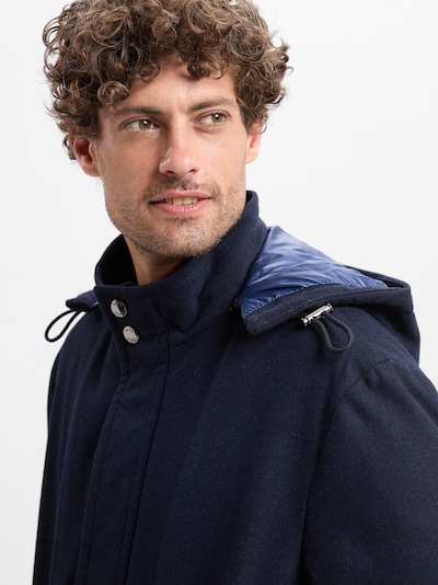 BOSS Tussenjas in de kleur Marine, Productweergave