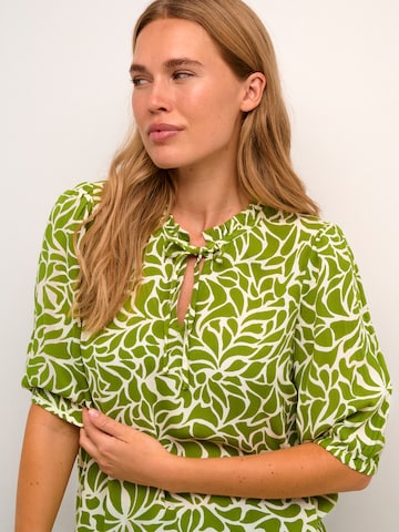 Camicia da donna 'Fleur' di Kaffe in verde