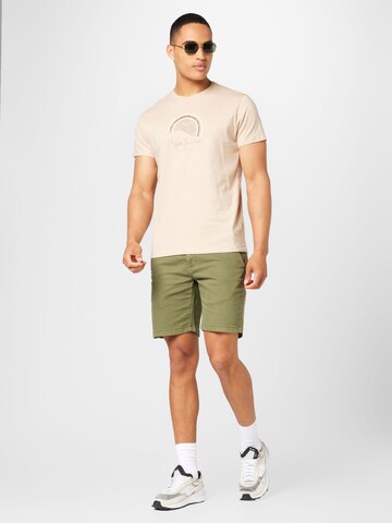 Pepe Jeans T-Shirt 'Richmond' in Beige
